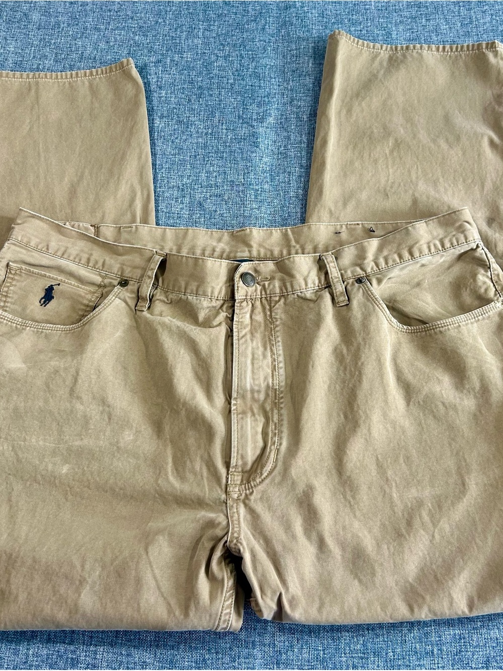 Ralph Lauren Men’s Tan Straight Jeans